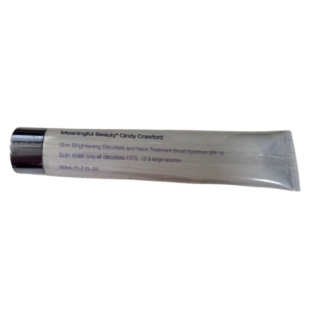 Meaningful Beauty Cindy Crawford Skin Brightening Neck Treatment Sealed